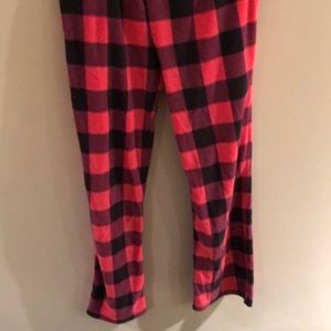 Plaid/ flannel pajama pants